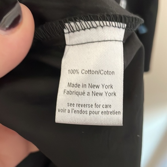 Caroline Constas Black Cotton Carmen Embroidery Cocktail Off Shoulder Mini Dress - Picture 4 of 8